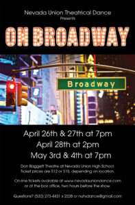 On Broadway poster